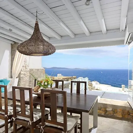 With Private Pool In Mykonos - What'app - 0049-1521-4658-810 - For Reservations! فندق ميغالوخوري