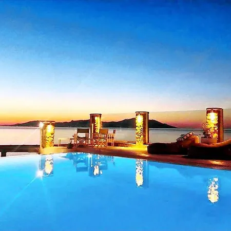 With Private Pool In Mykonos - What'app - 0049-1521-4658-810 - For Reservations!