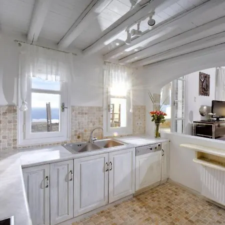 With Private Pool In Mykonos - What'app - 0049-1521-4658-810 - For Reservations!